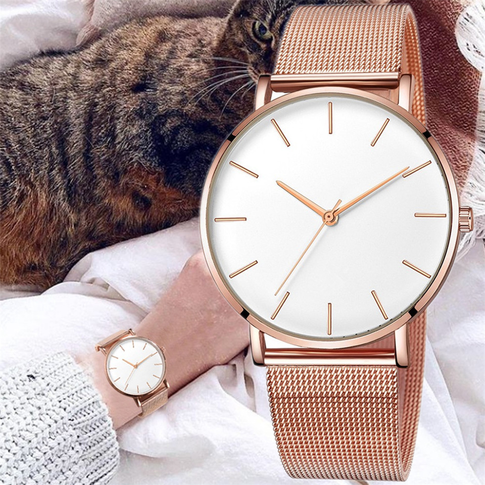 Luxury Watch Female - Relojes sencillos de lujo para mujer,