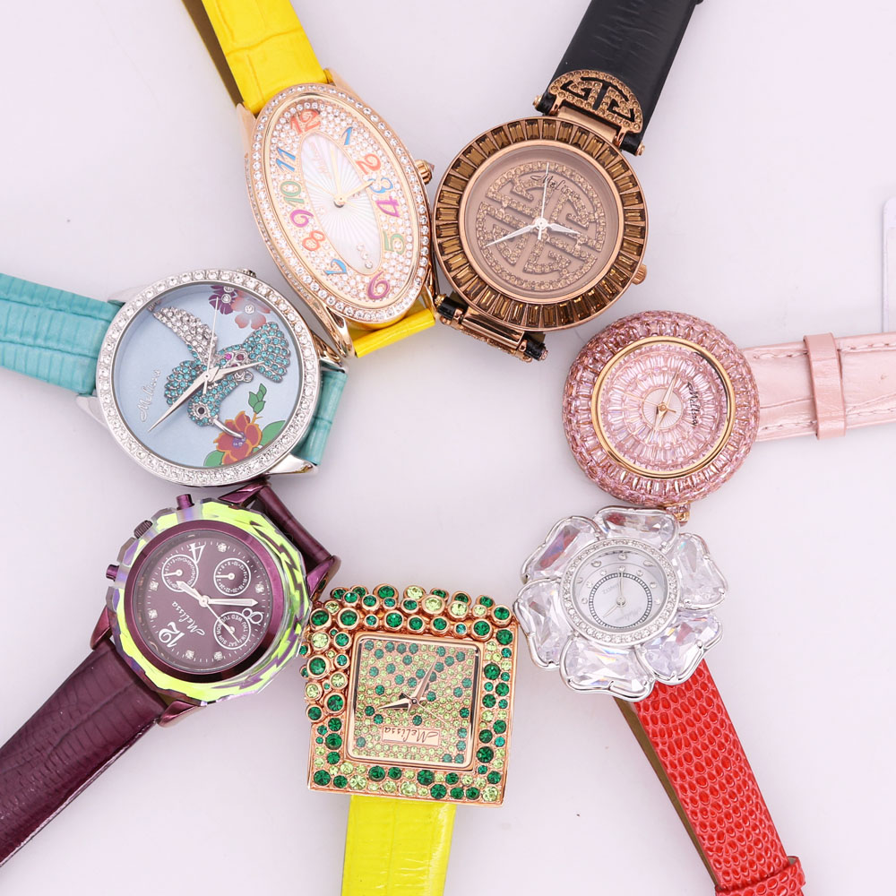 Luxury Watch Discount - ¡Oferta! Melissa-Reloj de cristal para mujer,