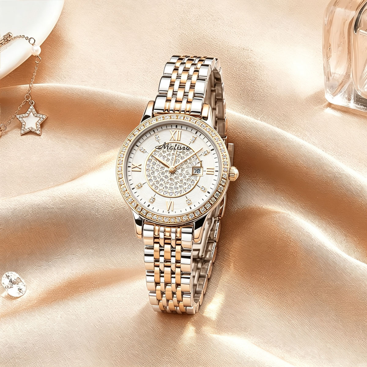Luxury Watch Discount - Reloj de cerámica para mujer con