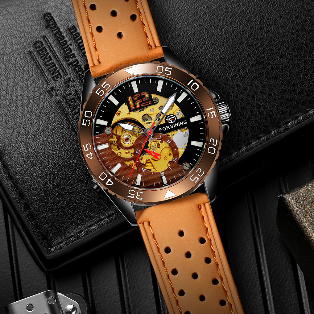 Luxury Watch La - Reloj FORSINING, réplica oficial original, resistente