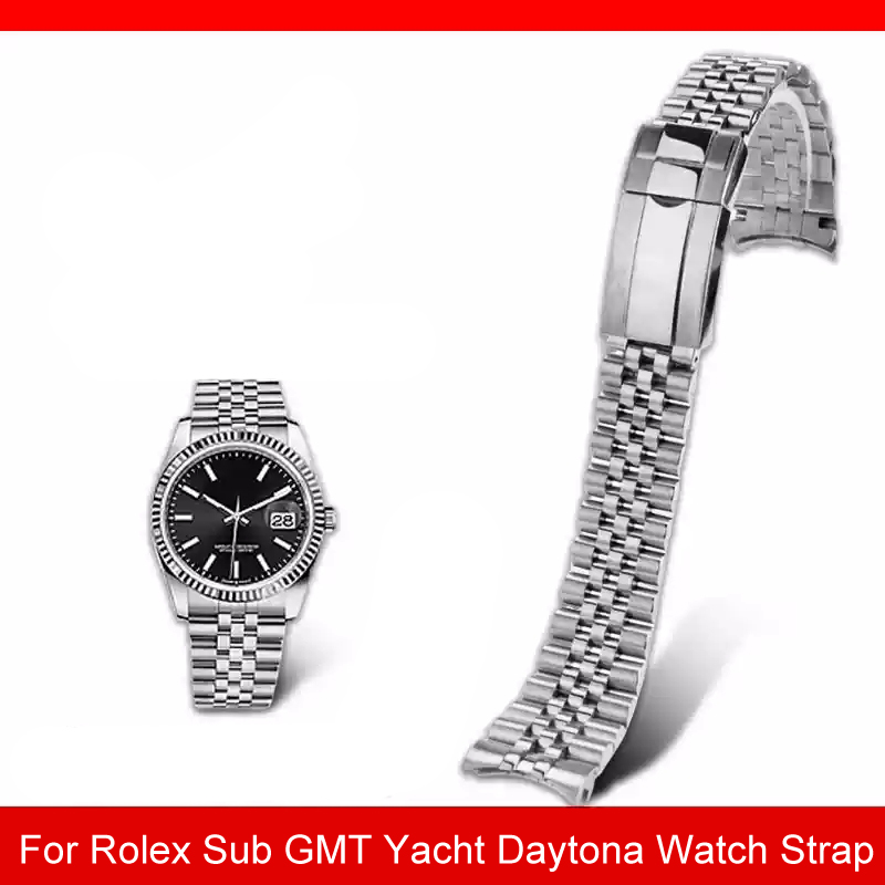 Luxury Watch La - Pulsera de reloj Jubilee 316L para