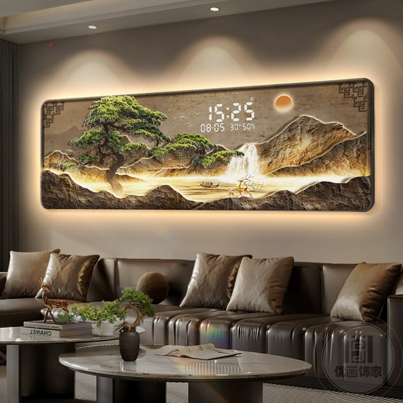 Luxury Watch Wall Clock - Reloj de Pared Digital de Lujo