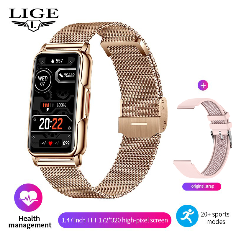 Luxury Watch Korea - Pulsera Inteligente LIGE 2026, Reloj Inteligente