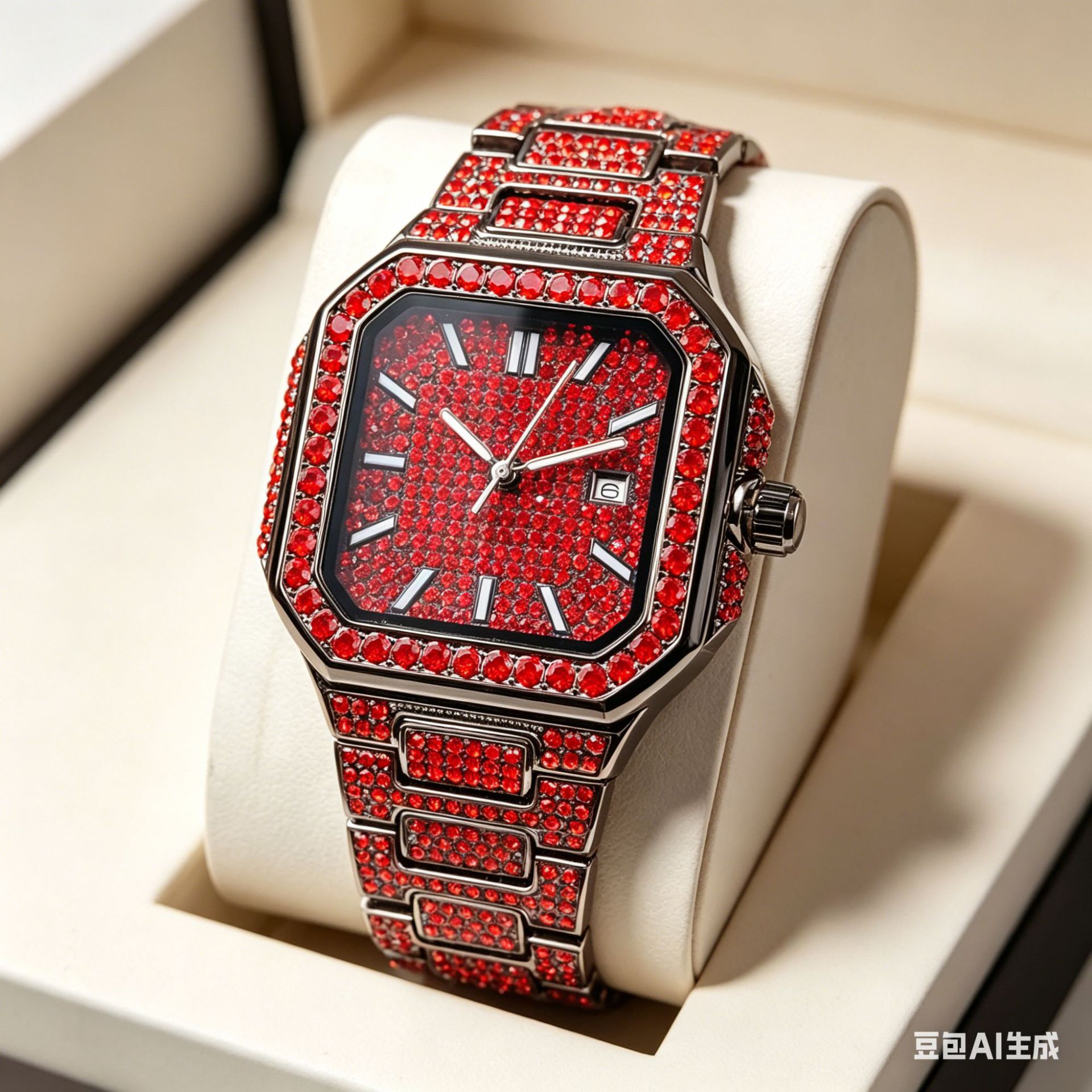 Luxury Watch Iceberg - Reloj de Lujo con Incrustaciones de