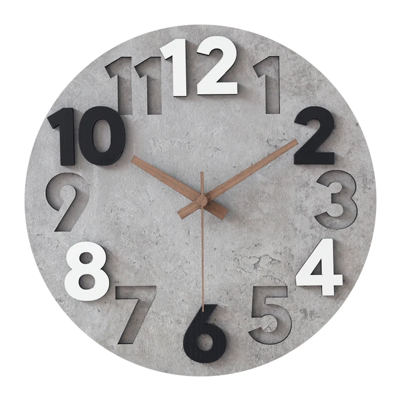 Luxury Watch Wall Clock - Reloj de pared 3d moderno, mecanismo