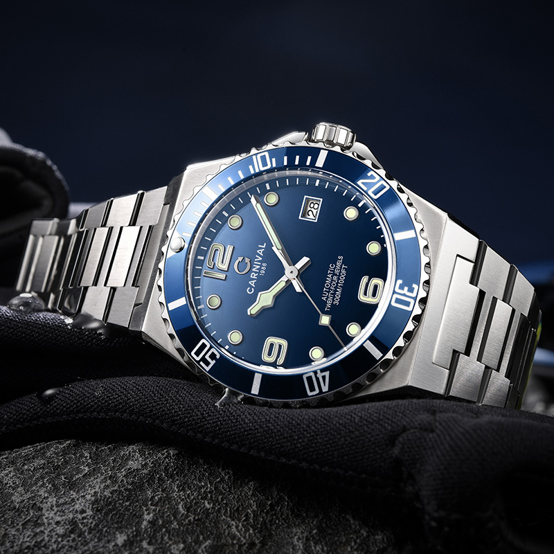 Diver Watch 300M - Reloj automático Carnival NH35 MIYOTA para