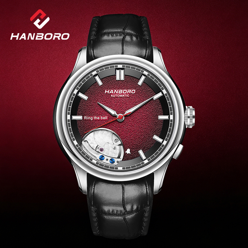 Minute Repeater Watch - Reloj Mecánico Automático para Hombre HANBORO