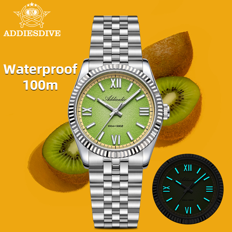 Luxury Watch Dial - Reloj de cuarzo ADDIESDIVE VH31 para