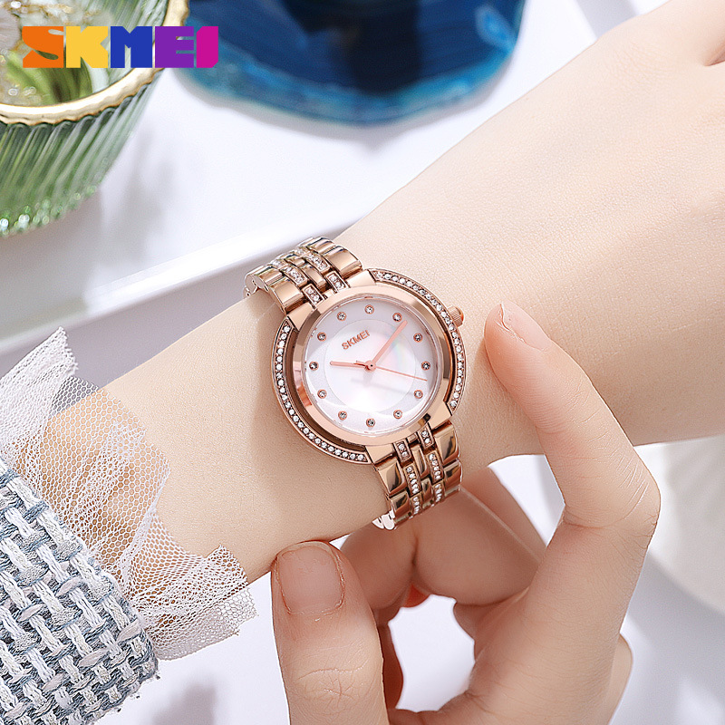 Luxury Watch Dial - Reloj de Pulsera para Mujer, Cuarzo,