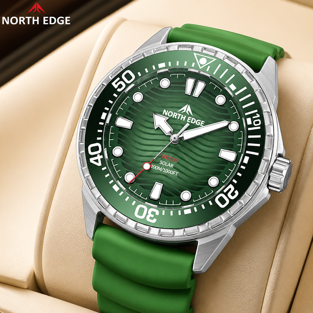 Diver Watch 300M - Reloj de Buceo Solar NORTH EDGE