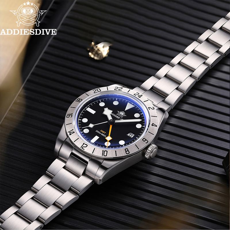 Luxury Watch Sale - ADDIESDIVE gran oferta AD2035 GMT Reloj