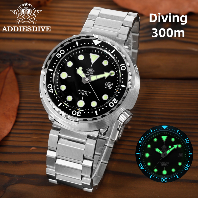 ADDIESDIVE Nuevo Reloj Automát - Diver Watch 300M reseña y precio