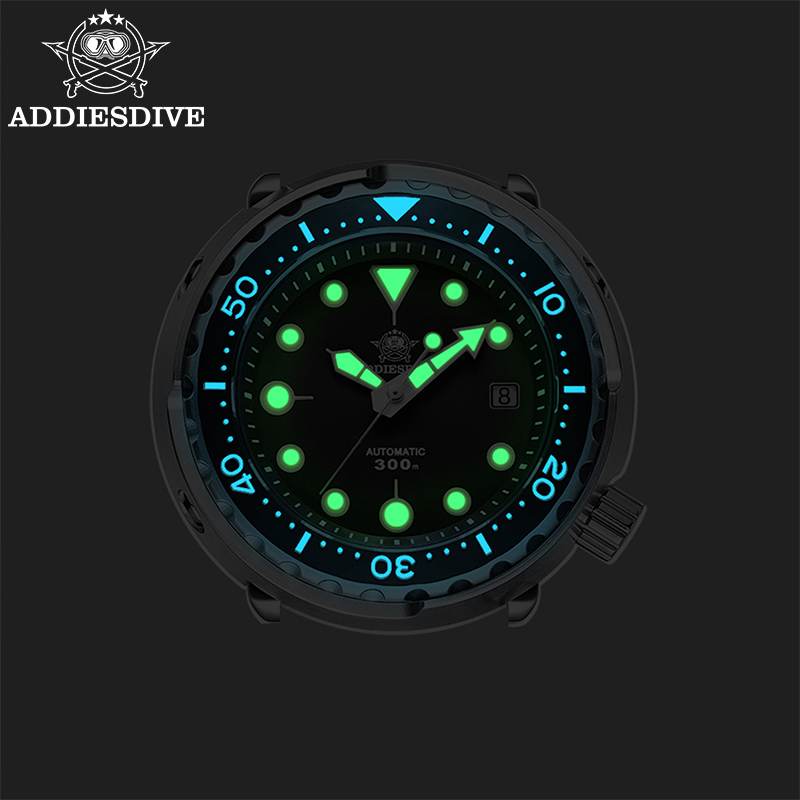 ADDIESDIVE Nuevo Reloj Automát - Diver Watch 300M reseña y precio