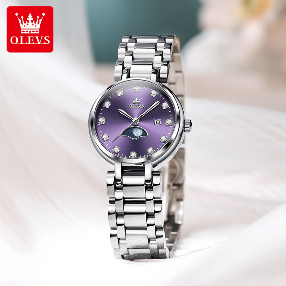 OLEVS elegante reloj de cuarzo - Luxury Watch Female reseña y precio