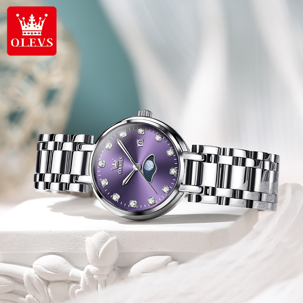 OLEVS elegante reloj de cuarzo - Luxury Watch Female reseña y precio