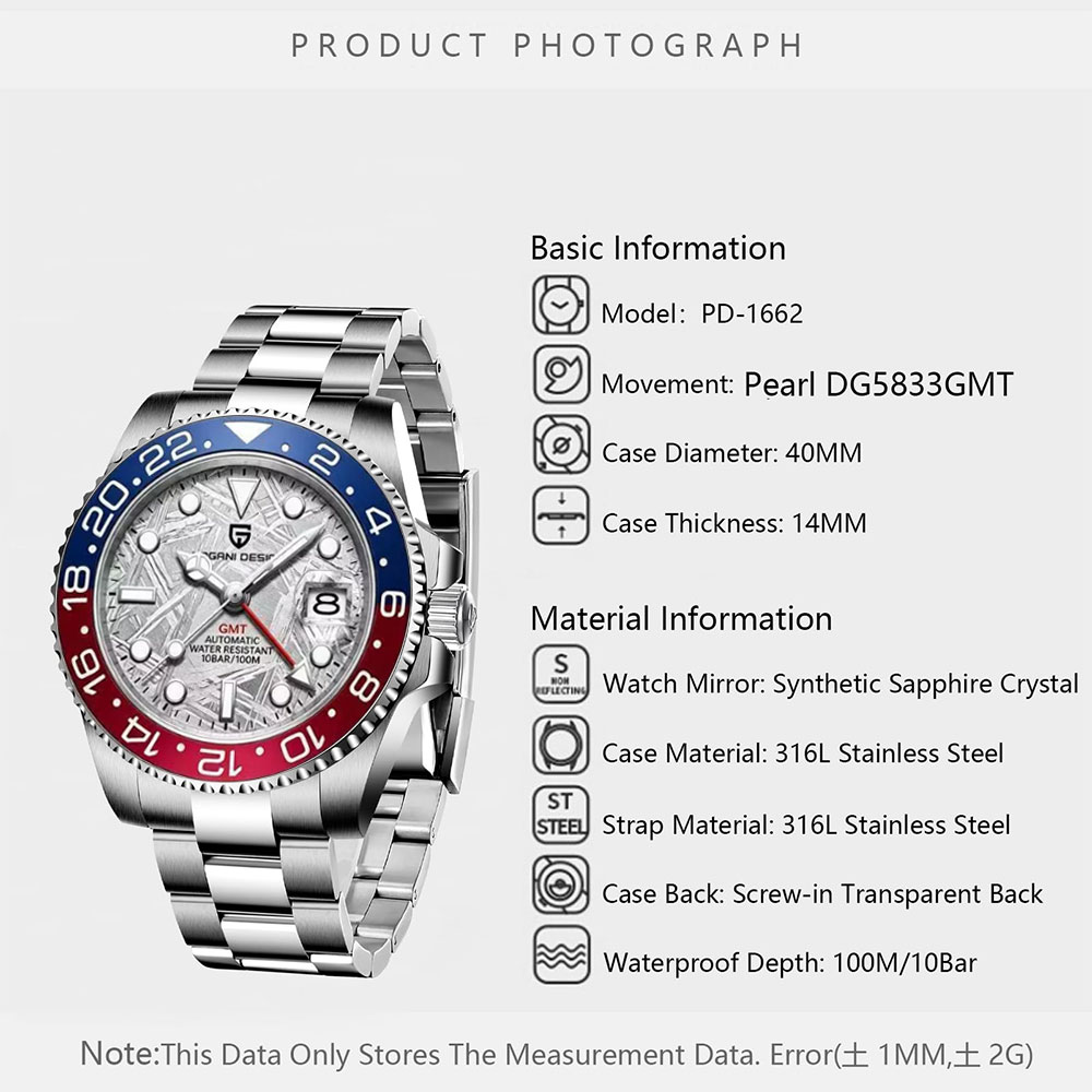 Reloj Hombre PAGANI DESIGN Nue - Luxury Watch La reseña y precio
