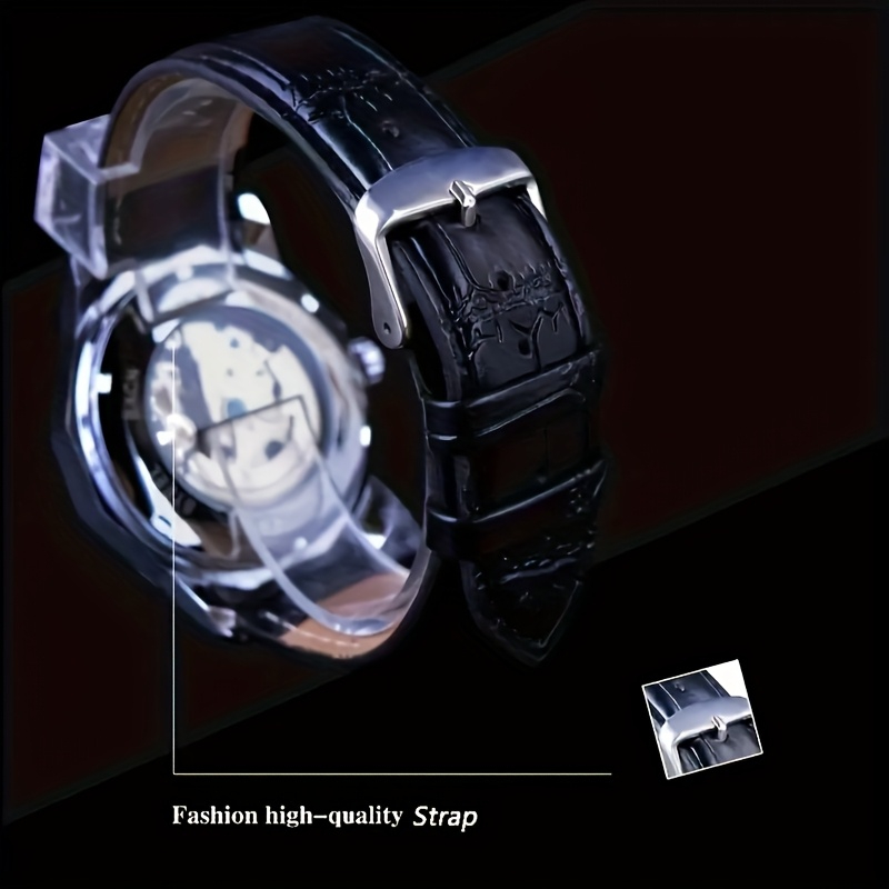 Reloj mecánico automático clás - Luxury Watch Name Brands reseña y precio