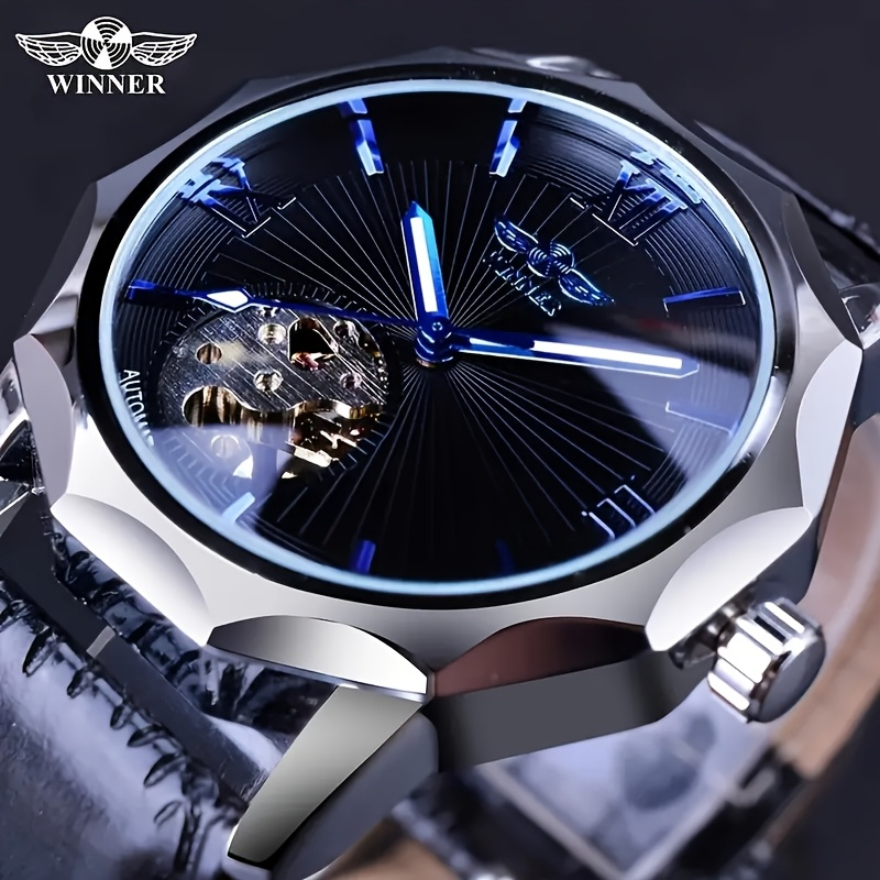 Reloj mecánico automático clás - Luxury Watch Name Brands reseña y precio