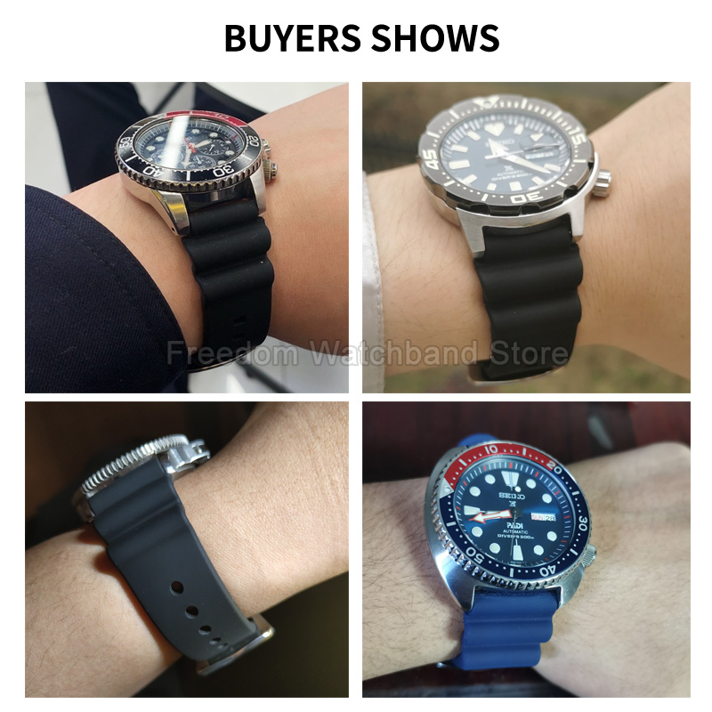 Correa de silicona para reloj  - Seiko Watch Prospex reseña y precio