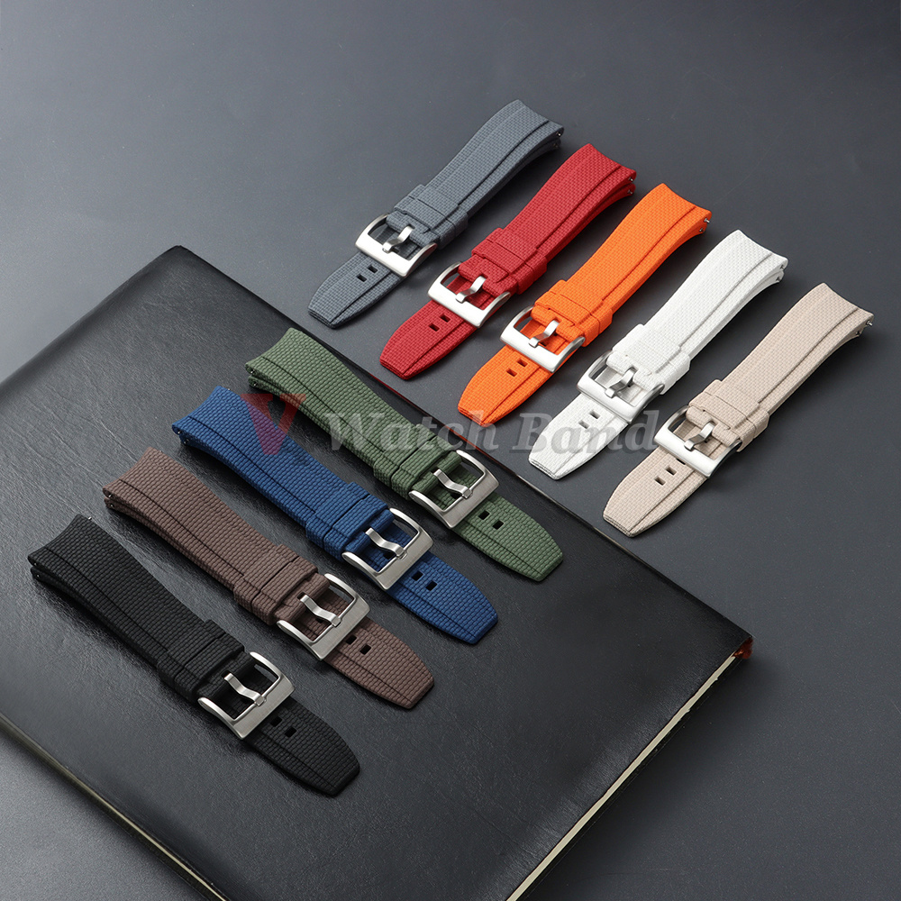 Correa de reloj de caucho FKM  - Luxury Watch Expensive reseña y precio