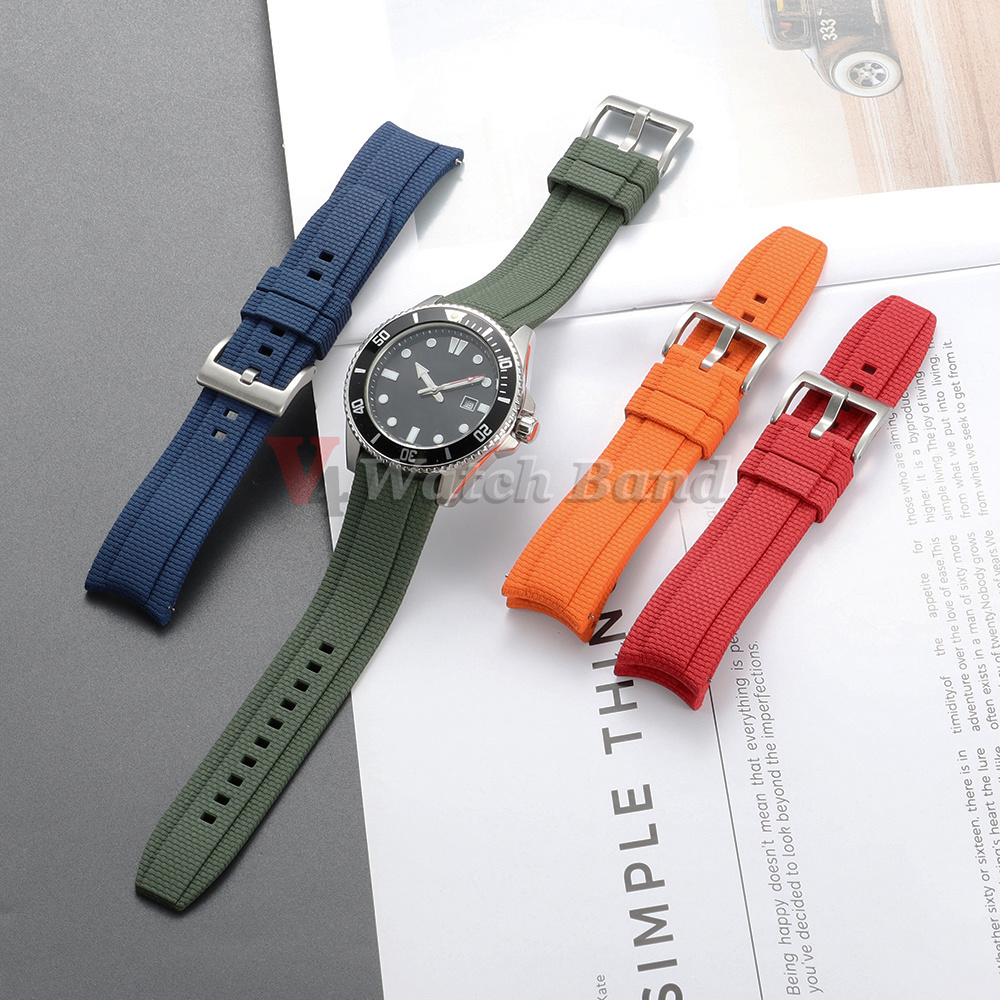 Correa de reloj de caucho FKM  - Luxury Watch Expensive reseña y precio
