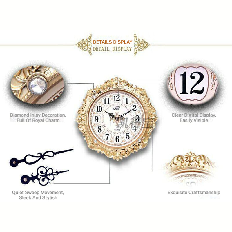 Relojes de pared nórdicos para - Luxury Watch Wall Clock reseña y precio