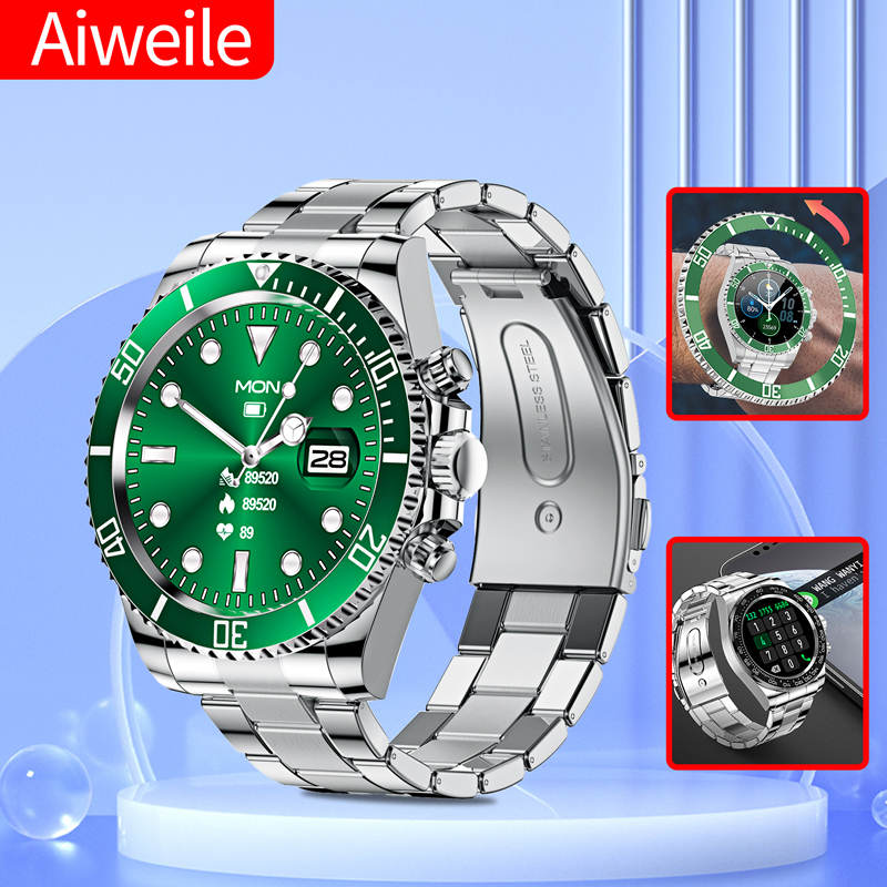 Aiweile-reloj inteligente AW12 - Luxury Watch Korea reseña y precio
