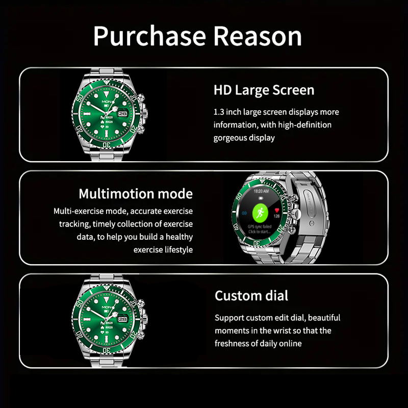 Aiweile-reloj inteligente AW12 - Luxury Watch Korea reseña y precio