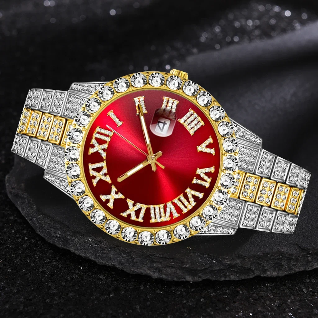 Iced Out-reloj de cuarzo para  - Luxury Watch Iceberg reseña y precio
