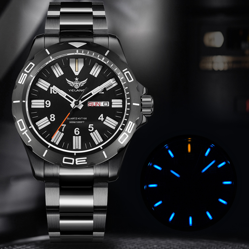 Reloj de Cuarzo para Hombre YE - Diver Watch 300M reseña y precio