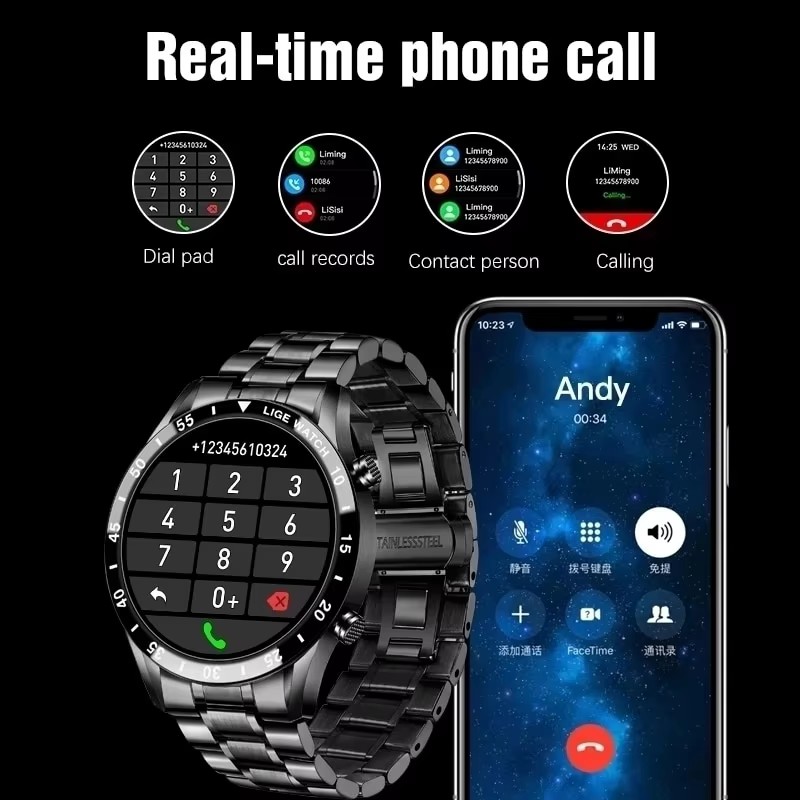 LIGE, nuevo reloj inteligente  - Luxury Watch Korea reseña y precio
