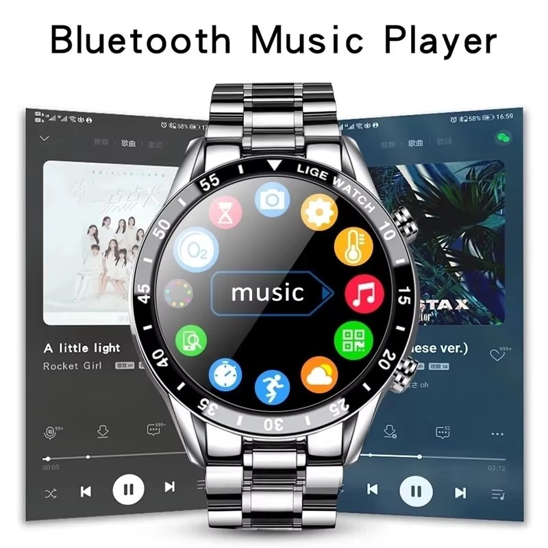 LIGE, nuevo reloj inteligente  - Luxury Watch Korea reseña y precio