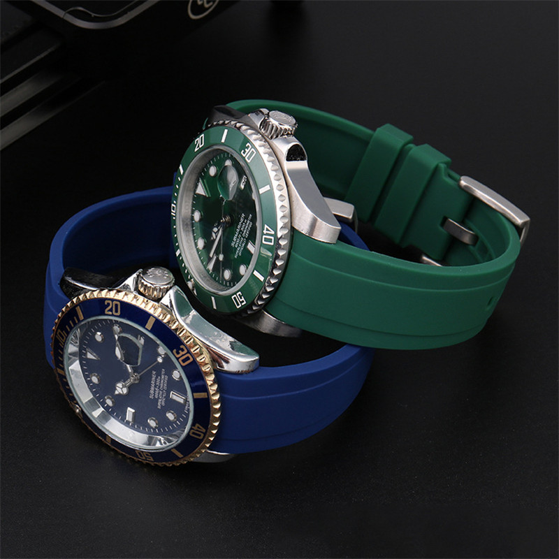 Correa de goma con interfaz cu - Luxury Watch Expensive reseña y precio