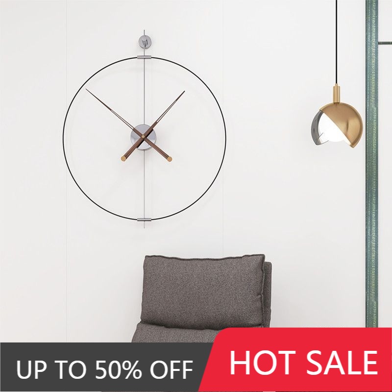 Reloj de pared nórdico, reloj  - Luxury Watch Wall Clock reseña y precio