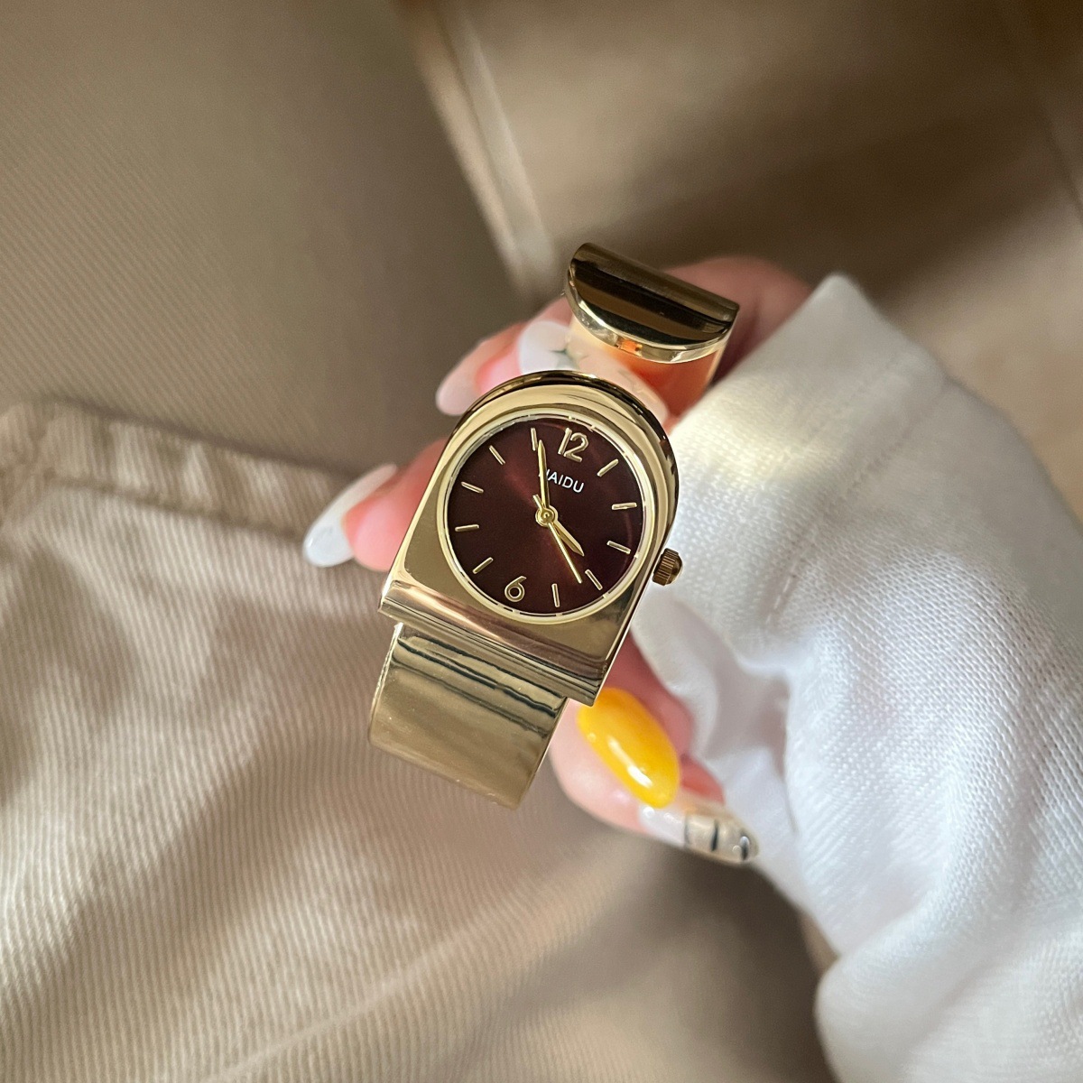 Reloj de Pulsera Dorado Nuevo  - Luxury Watch Levels reseña y precio
