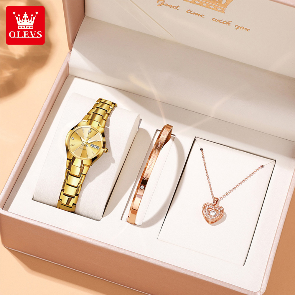 OLEVS reloj de mujer 8697 relo - Luxury Watch For reseña y precio