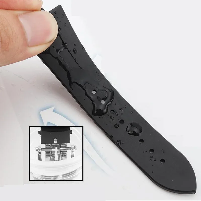 Correa de reloj de caucho para - Luxury Watch Constantine reseña y precio