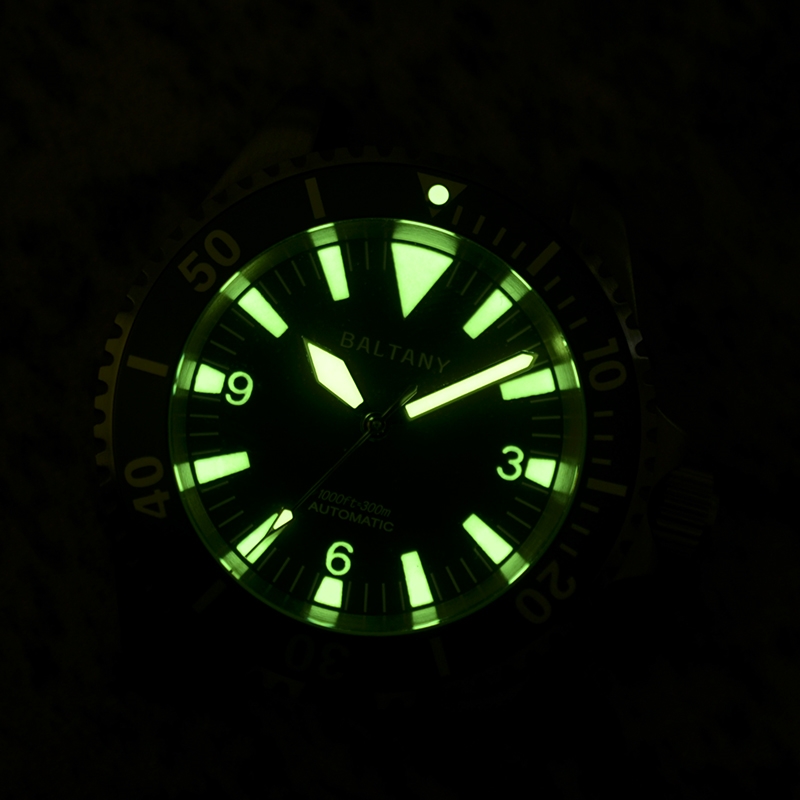 Relojes automáticos Baltany pa - Diver Watch 300M reseña y precio