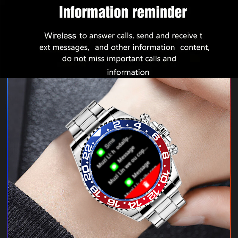 Reloj inteligente para hombre, - Luxury Watch Korea reseña y precio