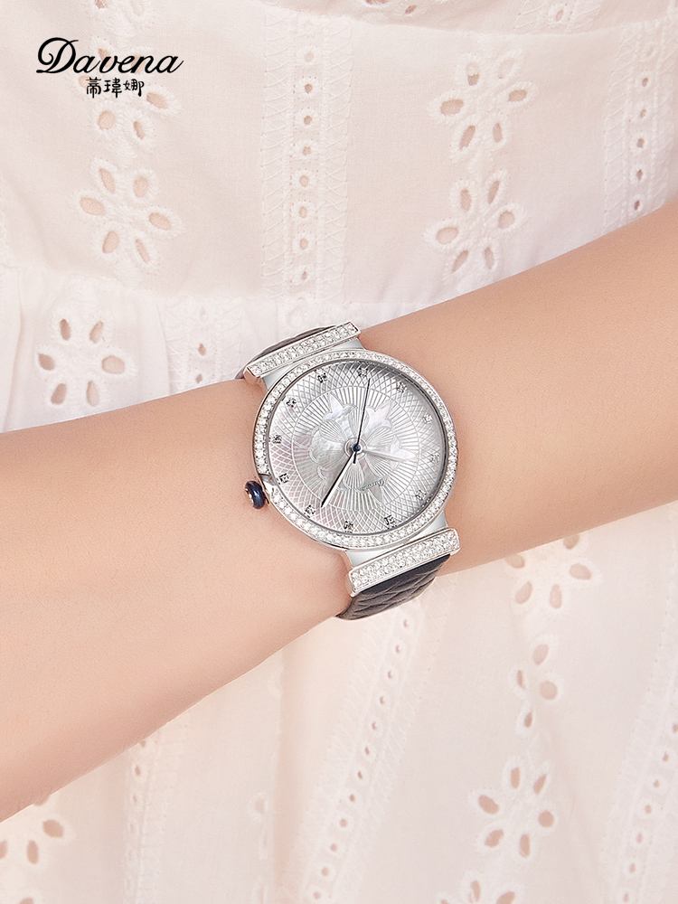 ¡OFERTA! Reloj Davena Crystal  - Luxury Watch Discount reseña y precio