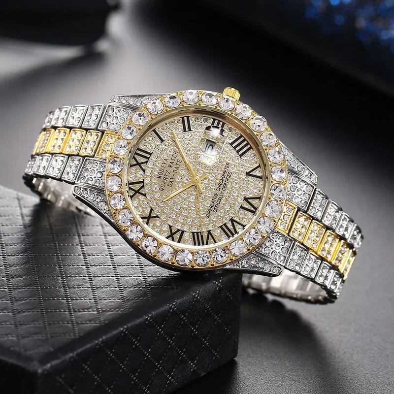 Reloj de Cuarzo de Lujo Dorado - Luxury Watch Iceberg reseña y precio