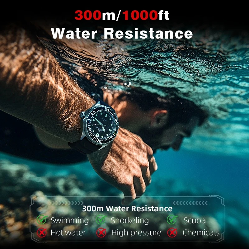 NORTH EDGE 2026 TRITON, reloj  - Diver Watch 300M reseña y precio