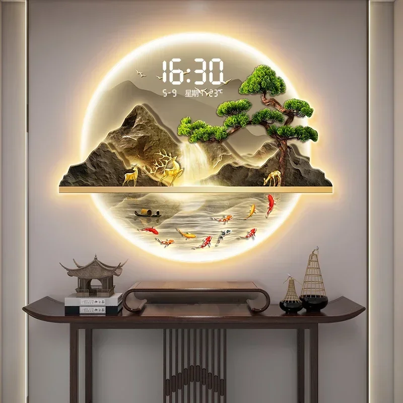 Relojes De pared con Mural art - Luxury Watch Wall Clock reseña y precio