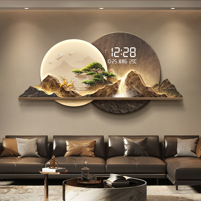 Reloj de Pared Nórdico Moderno - Luxury Watch Wall Clock reseña y precio