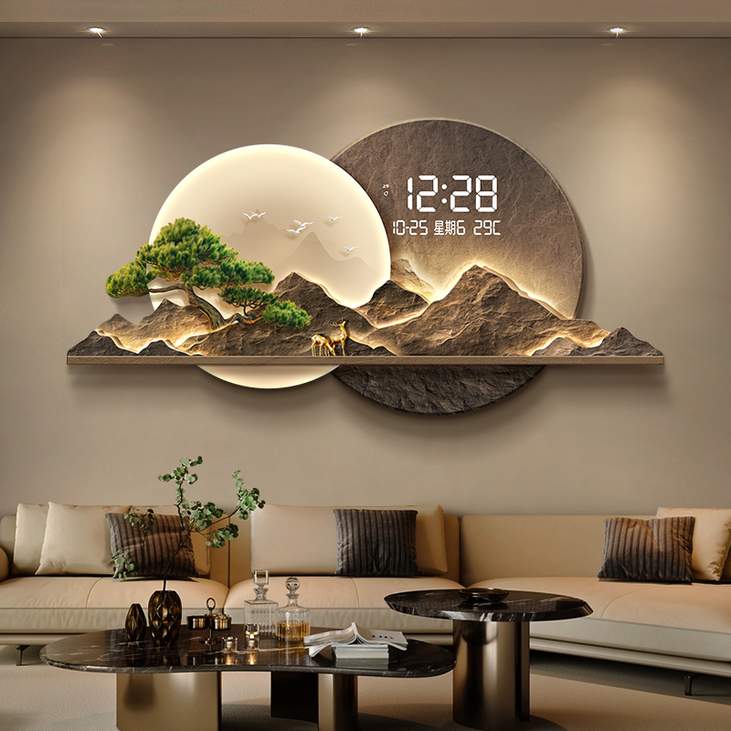 Reloj de Pared Nórdico Moderno - Luxury Watch Wall Clock reseña y precio