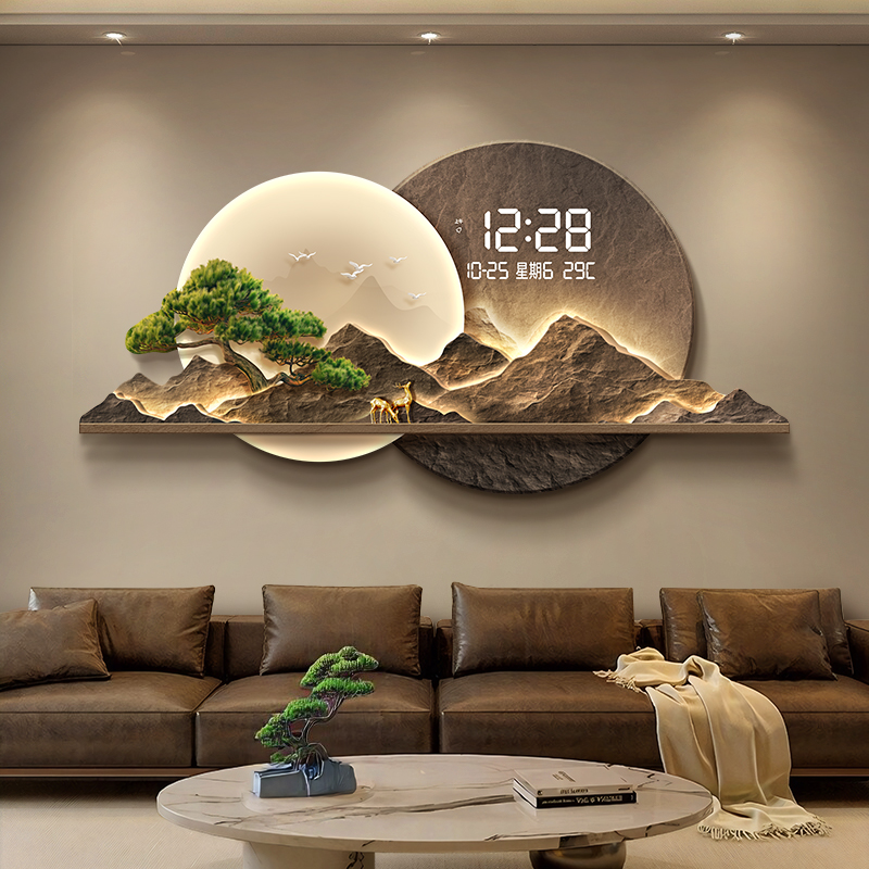 Reloj de Pared Nórdico Moderno - Luxury Watch Wall Clock reseña y precio
