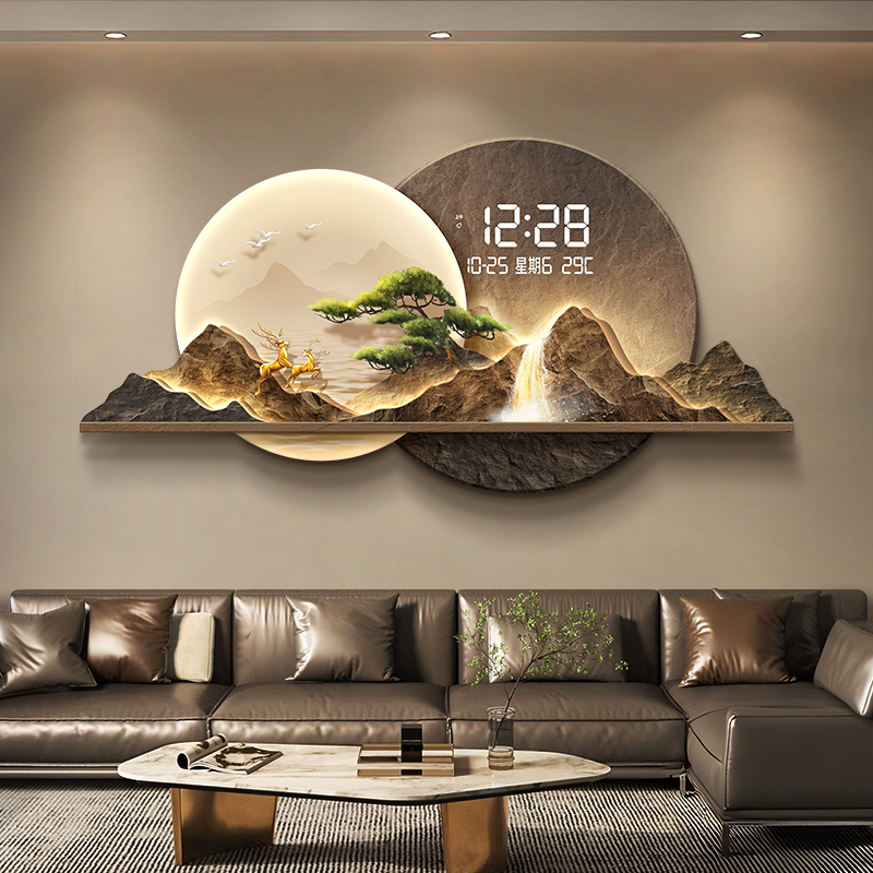 Reloj de Pared Nórdico Moderno - Luxury Watch Wall Clock reseña y precio