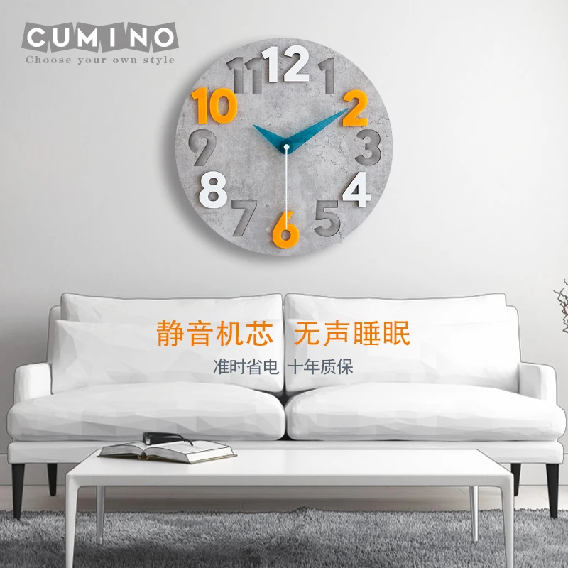Reloj de pared 3d moderno, mec - Luxury Watch Wall Clock reseña y precio
