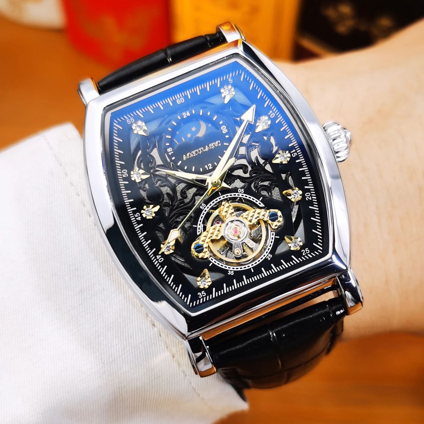 Reloj Mecánico Automático AOKU - Luxury Watch Iceberg reseña y precio