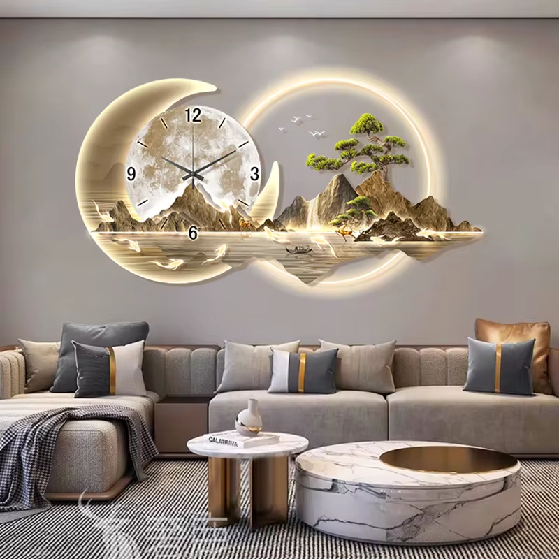 Reloj de pared de estilo chino - Luxury Watch Wall Clock reseña y precio